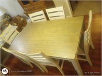 Modern Farmhouse Table & 8 Chairs