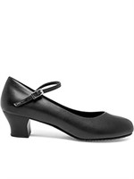 Capezio Women's Cassie Jr. Character Shoe, Black,