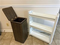 Hamper with laundry Caddy