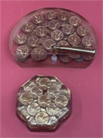 (2) Lincoln Cent Paper Weights