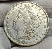 1879 Morgan SIlver Dollar XF