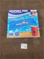 Inflatable pool pong table game (unopened)