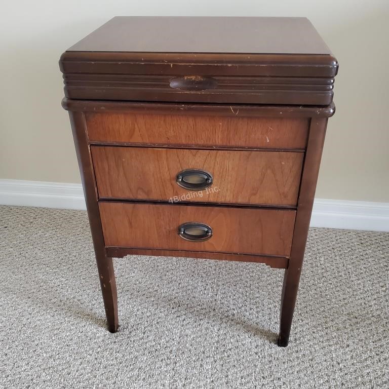 Sewing Cabinet with notions