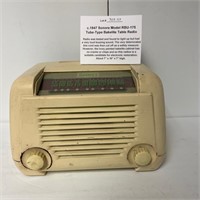 c1947 Sonora Bakelite Tube-Type Radio