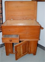 Antique Pine Dry Sink  (Square Nails)