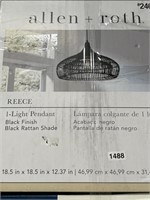 ALLEN AND ROTH LIGHT PENDANT