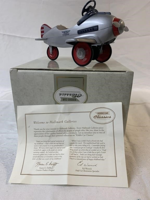 Hallmark Kiddie Car Classics Murray Airplane