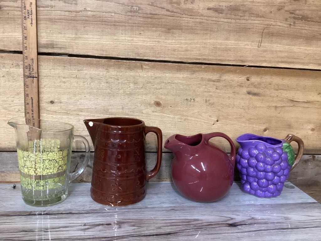 Glass pitchers