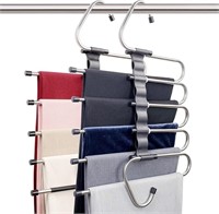 WF5045  IZEYNO Pants Hangers Stainless Steel 2 P