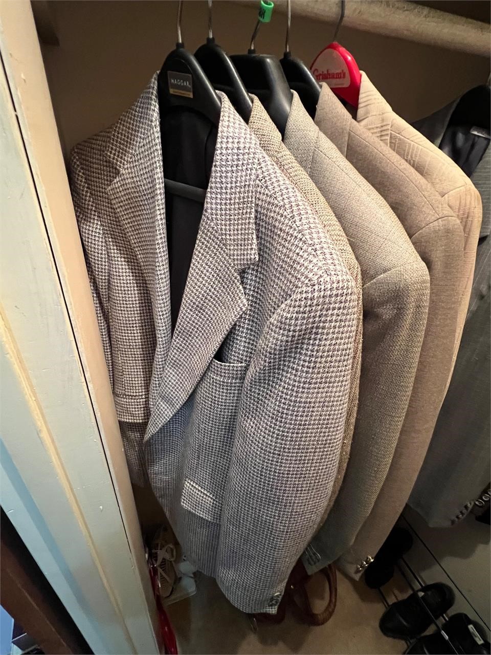 4 MENS BLAZERS