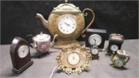 ESTATE LOT OF CLOCKS