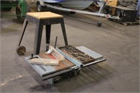 Delta 10" Table Saw W/ Stand, Works per Seller