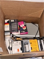 Box of VHS & VHS Player