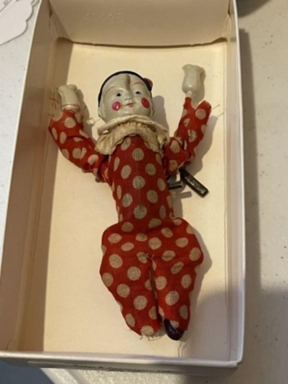 Antique Wind Up Doll