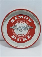 13.5" SIMON PURE 'OLD ABBEY' TIN TRAY