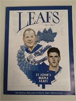 St. John's Maple Leafs program vol 1, no 1