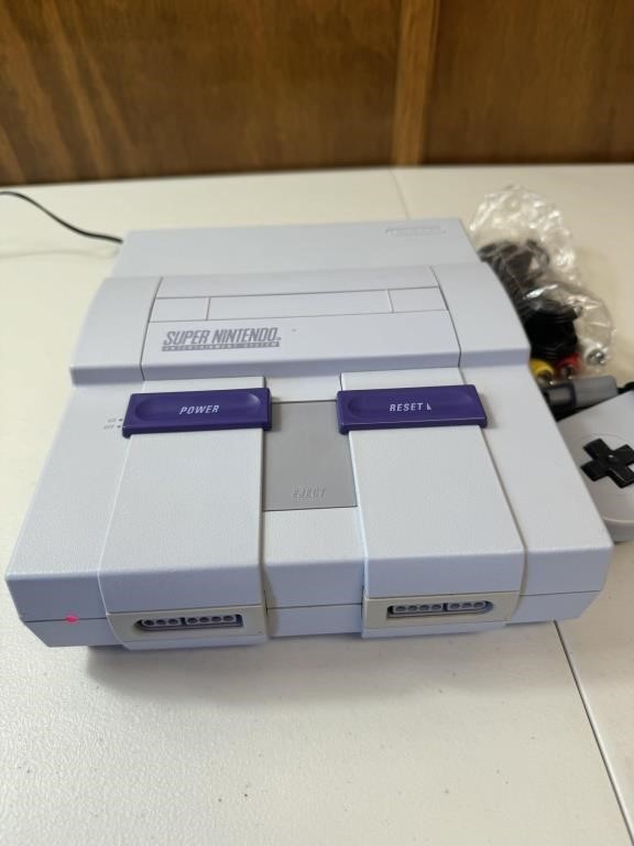 Super NES Classic with one controller