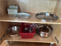 Stock Pot, Baking Pans, Can Opener, Wine Opener,