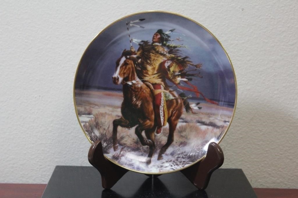 An Indian Collector's Plate