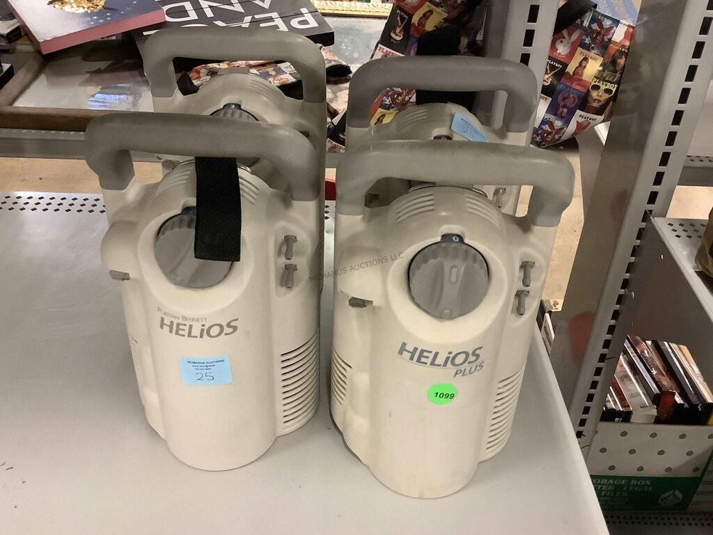 Portable oxygen concentrators
