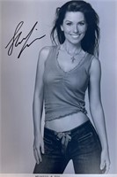 Autograph COA Shania Twain Photo