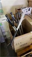 4 Aluminum Baseball Bats & 4 Prop Replicas