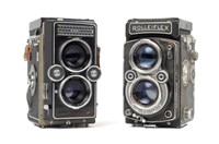 Rolleiflex 2.8A and Rollei Magic Cameras.