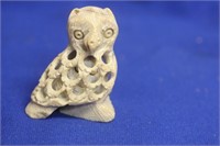 Carved Owl and Owlet