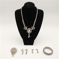 VINTAGE CRYSTAL FASHION JEWELLERY