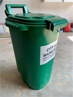 Wheeled Green Bin Good for Gardening, Compost, etc