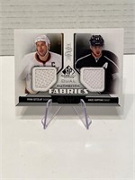 Getzlaf/Kopitar Dual Authentic Fabrics Card