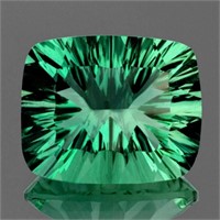Natural AAA Emerald Green Fluorite 25.00 Ct - Flaw