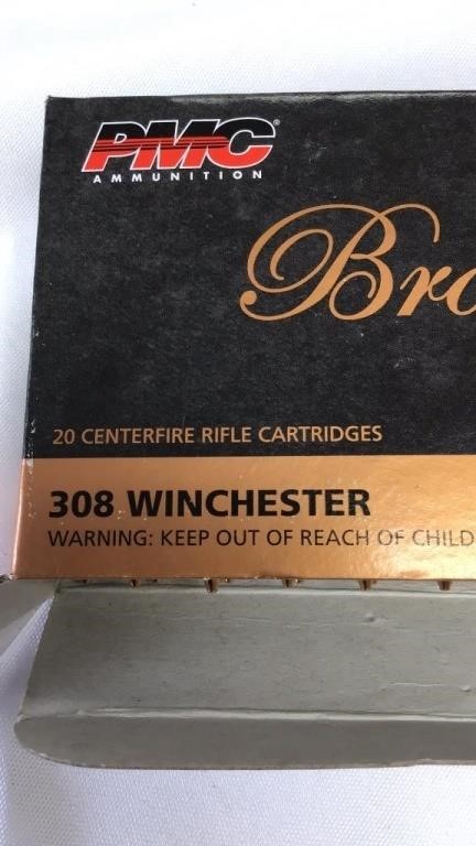 PMC Ammunition Bronze 308 Winchester 147 grain 20