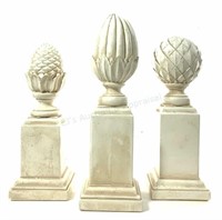 (3) Decorative Ceramic Finals