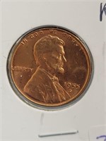 1955-D LINCOLN CENT