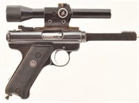 Ruger Mark I .22lr Pistol w/ Machined Barrel &