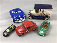 Pepsi truck, 30 toy green car number 59 super bug