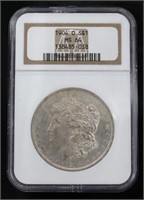1904 New Orleans MS64 Morgan Silver Dollar