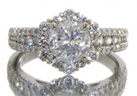 14kt Gold 2.32 ct Round Brilliant Diamond Ring