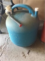 Blue gas can