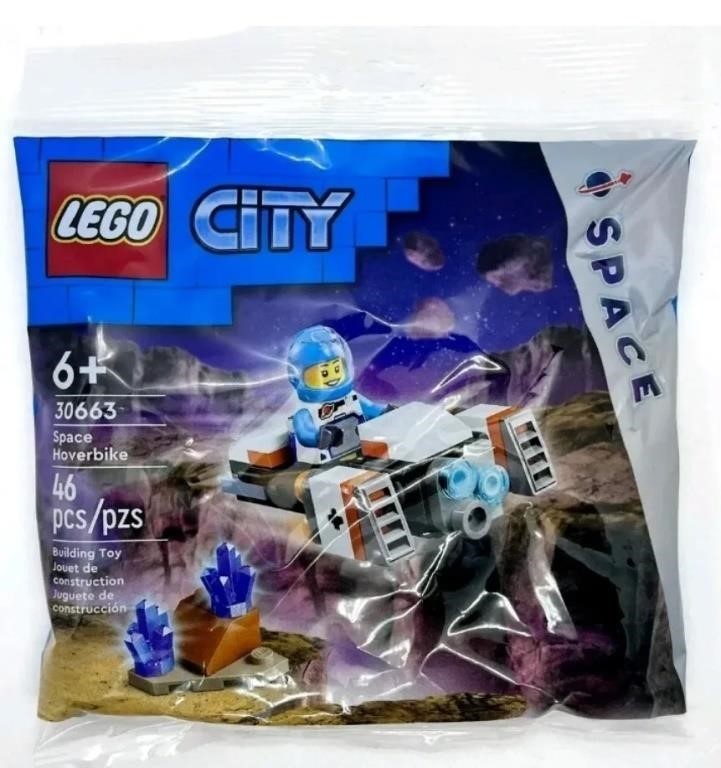 NEW Lego City Space Hoverbike