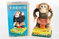 Dancing Merry Chimp in Box, Bat. Op.