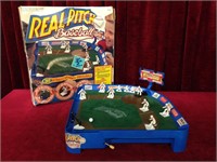 Real Pitch Table Top Baseball Game c.1990s