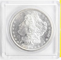 Coin 1881-S Morgan Silver Dollar B. Unc. DMPL