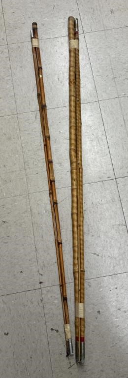 2 cane poles