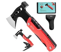 Camping Multitool Gift for Men, Red