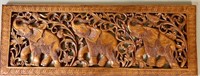 CARVING OF AFRICAN ELEPHANTS