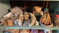 Shelf of Crafting Supplies