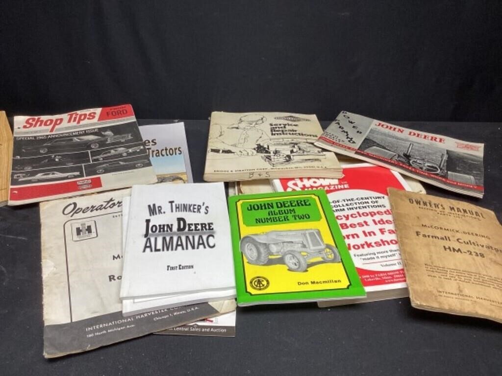 Tractor manuals