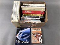 21ct Car Related Coffee Table Books w/ Early Cars